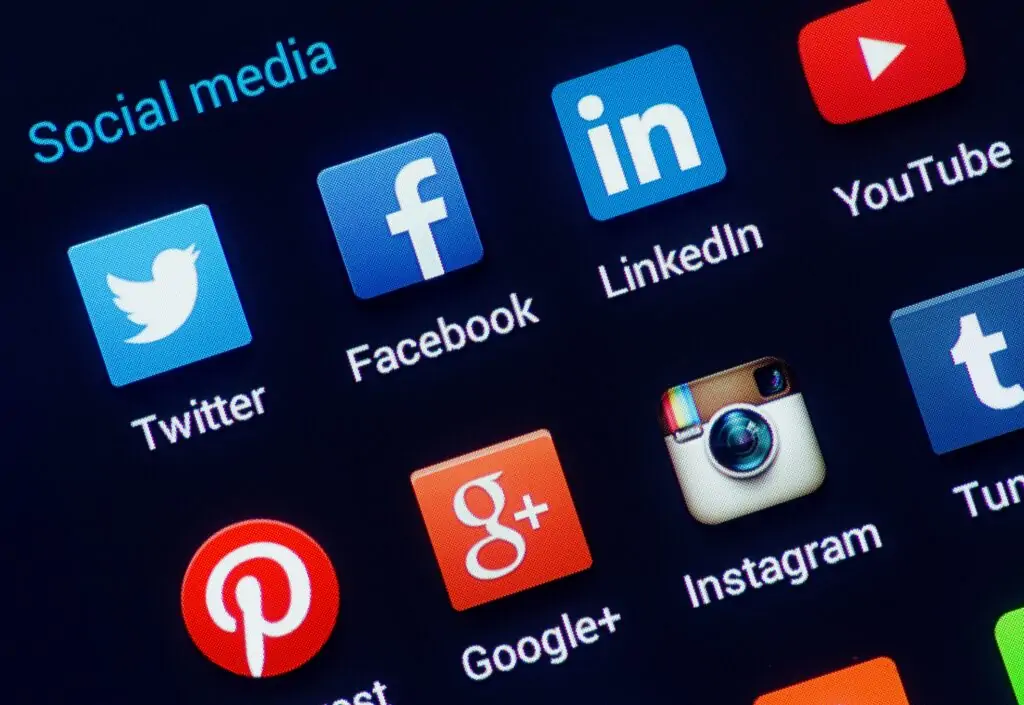 social media icons