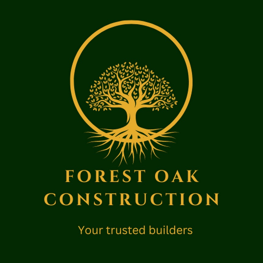 forest oak construction logo