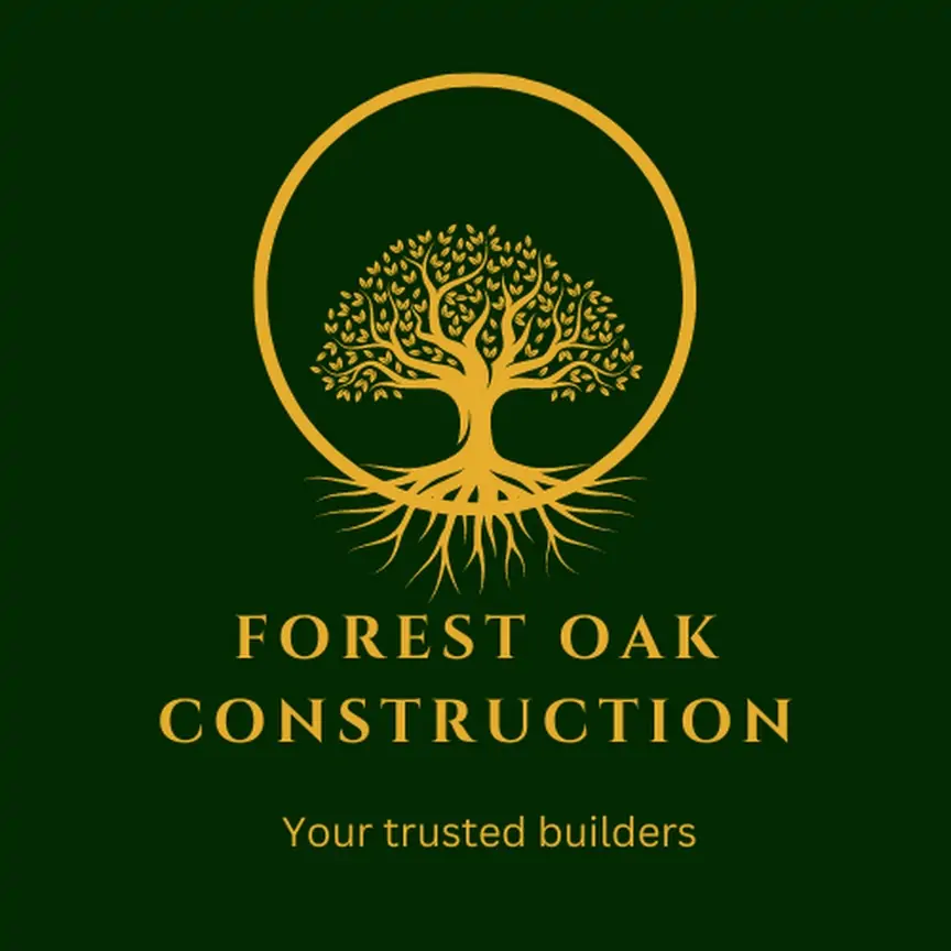 forest oak construction logo
