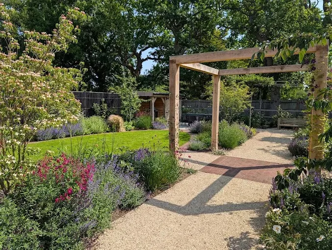 beautiful garden work