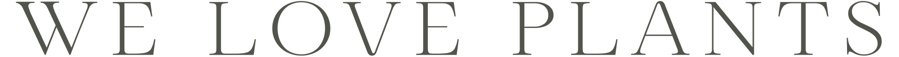 WE love plants ltd logo